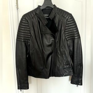 Mackage leather biker jacket Size XS